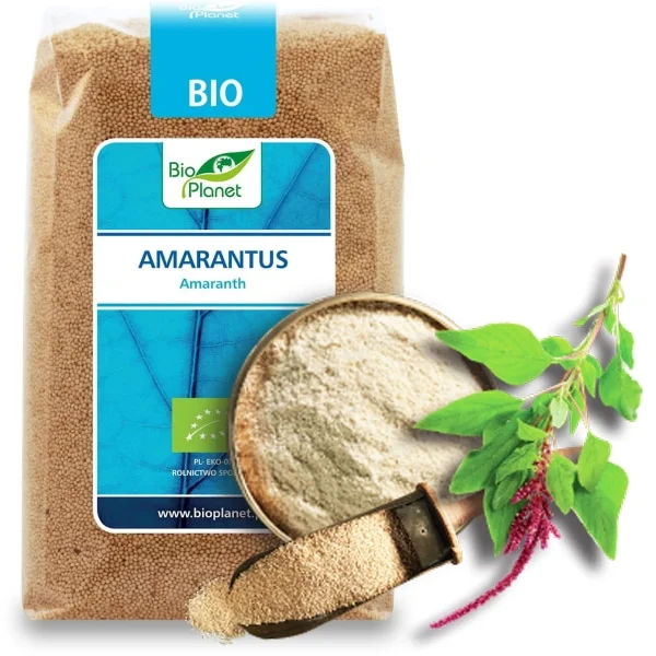 Amaranth RAW fără Gluten! (амарант) BIO 500g - BioPlanet